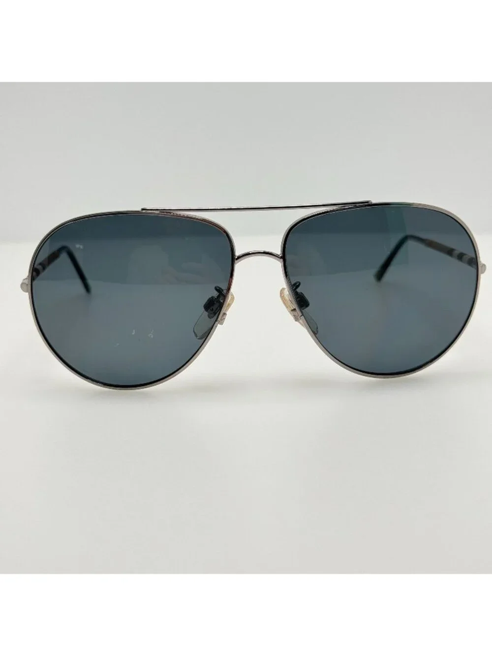 Burberry Sunglasses B 3055 100681 Polarized Italy 60-14-135 B